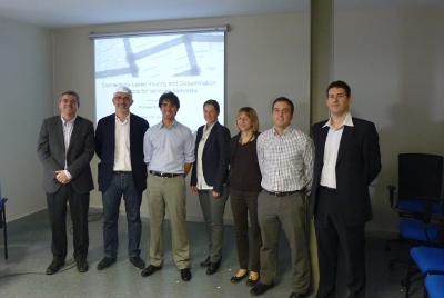 Michele Rondinone successfully defended his PhD Thesis 'Connectivity-based Routing and Dissemination Protocols for Vehicular Networks'