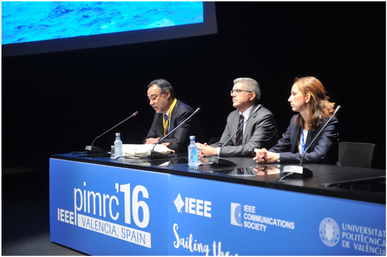 Javier Gozalvez, keynote speaker at IEEE PIMRC 2016